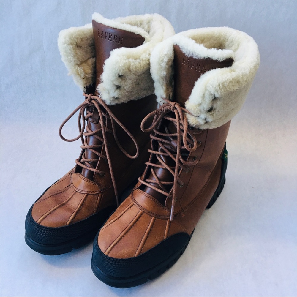 Lauren Ralph Lauren | Quinta Boot Shearling Cuff